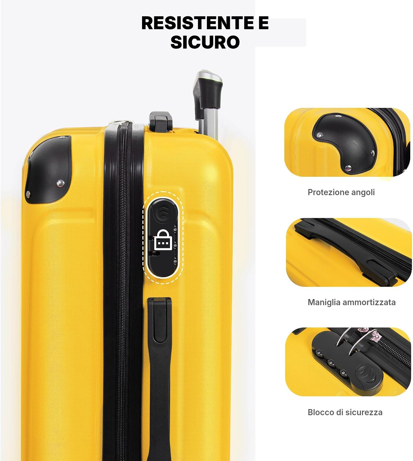 Valigie media rigida 63 × 44 × 25 cm — 3