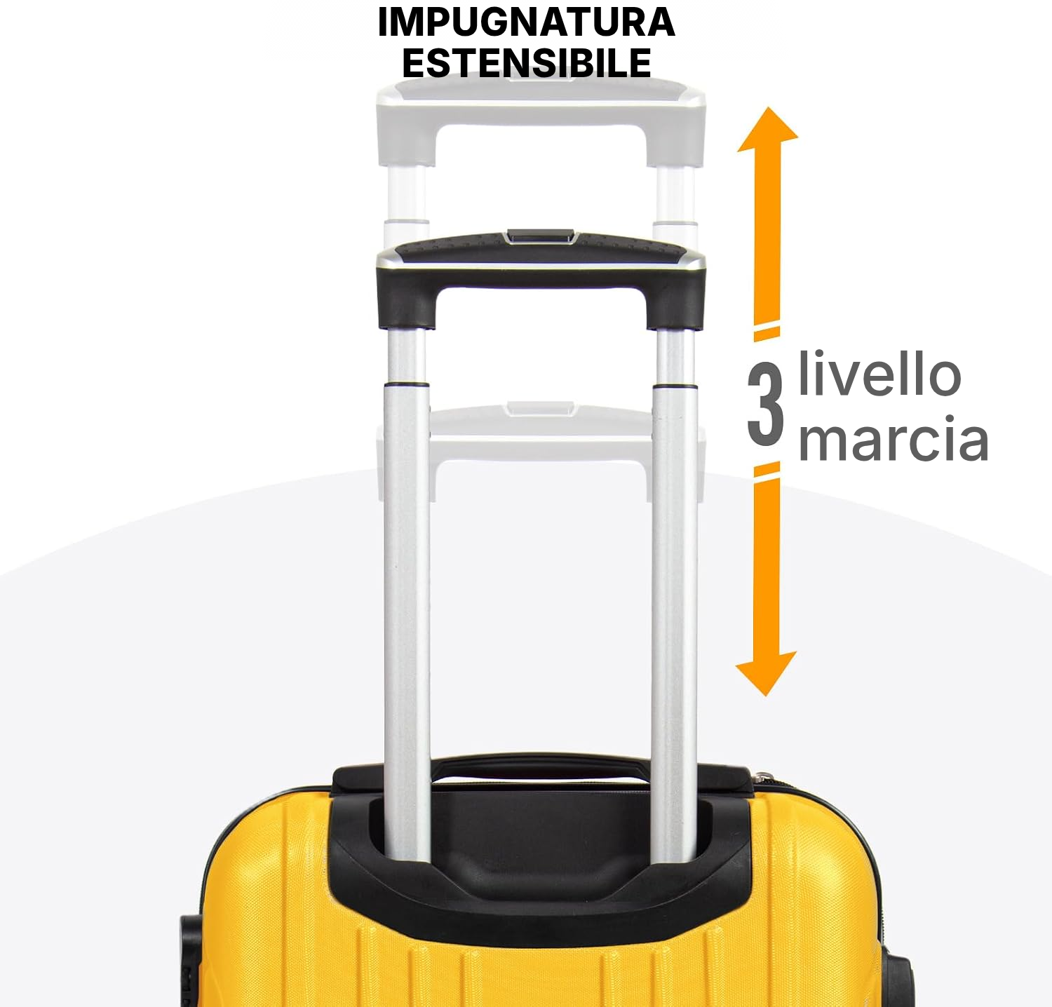 Valigie media rigida 63 × 44 × 25 cm — 6