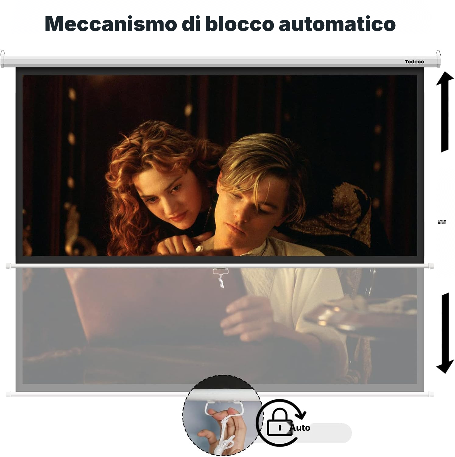 Schermo per proiettore: immagine incorniciata — 2