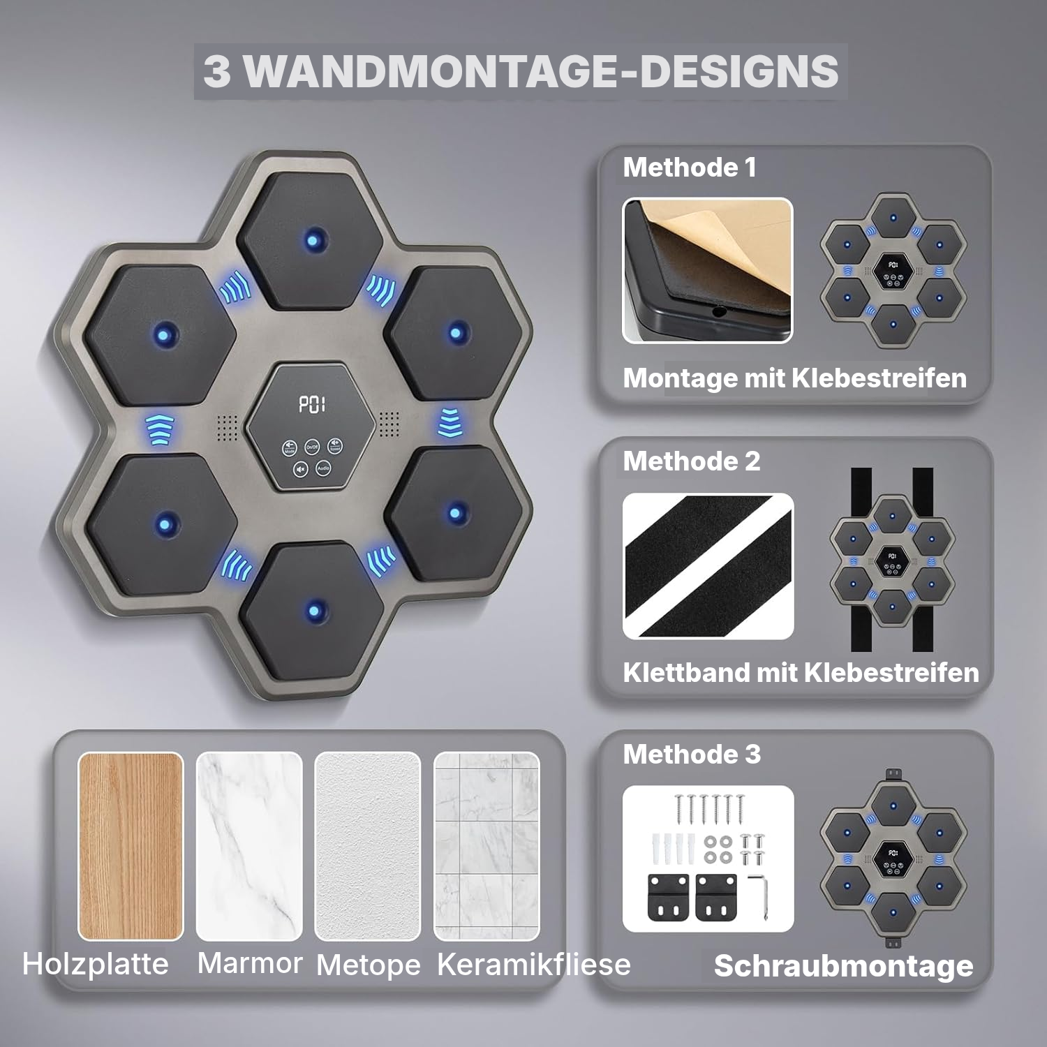 Musikalische Boxmaschine Hexa, 45 cm — 4