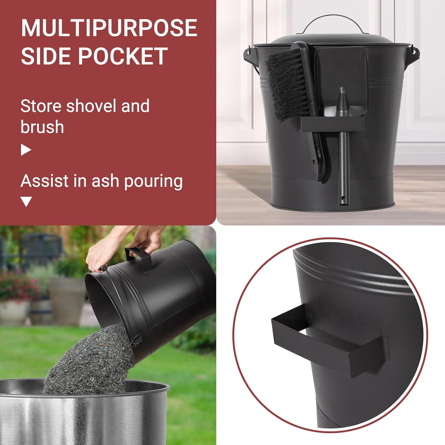 Haardaccessoires: as emmer 24 liter — 5