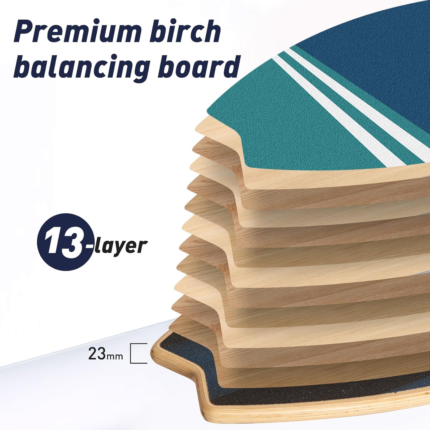 Fitness plank balansplank – 84,5 cm — 3