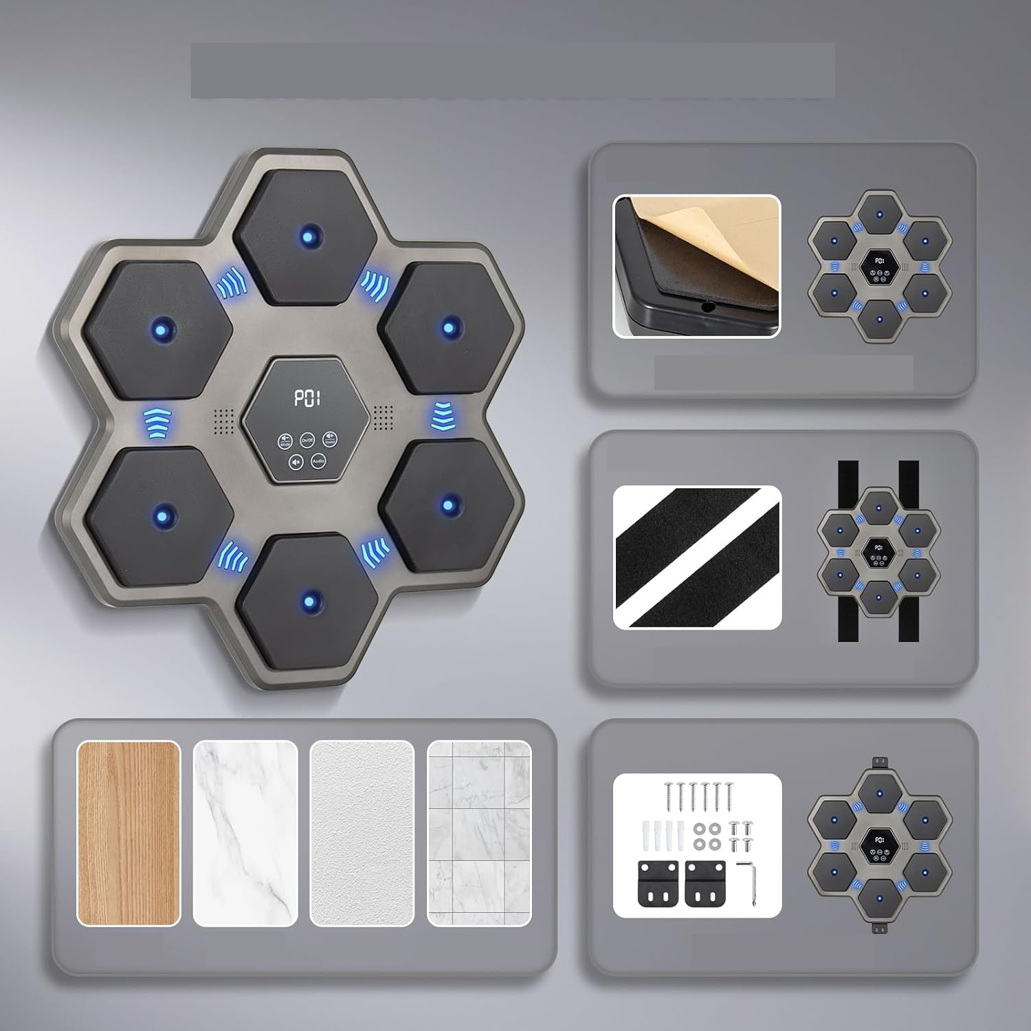 Boksmachine Hexa 45 cm – reflexen — 4