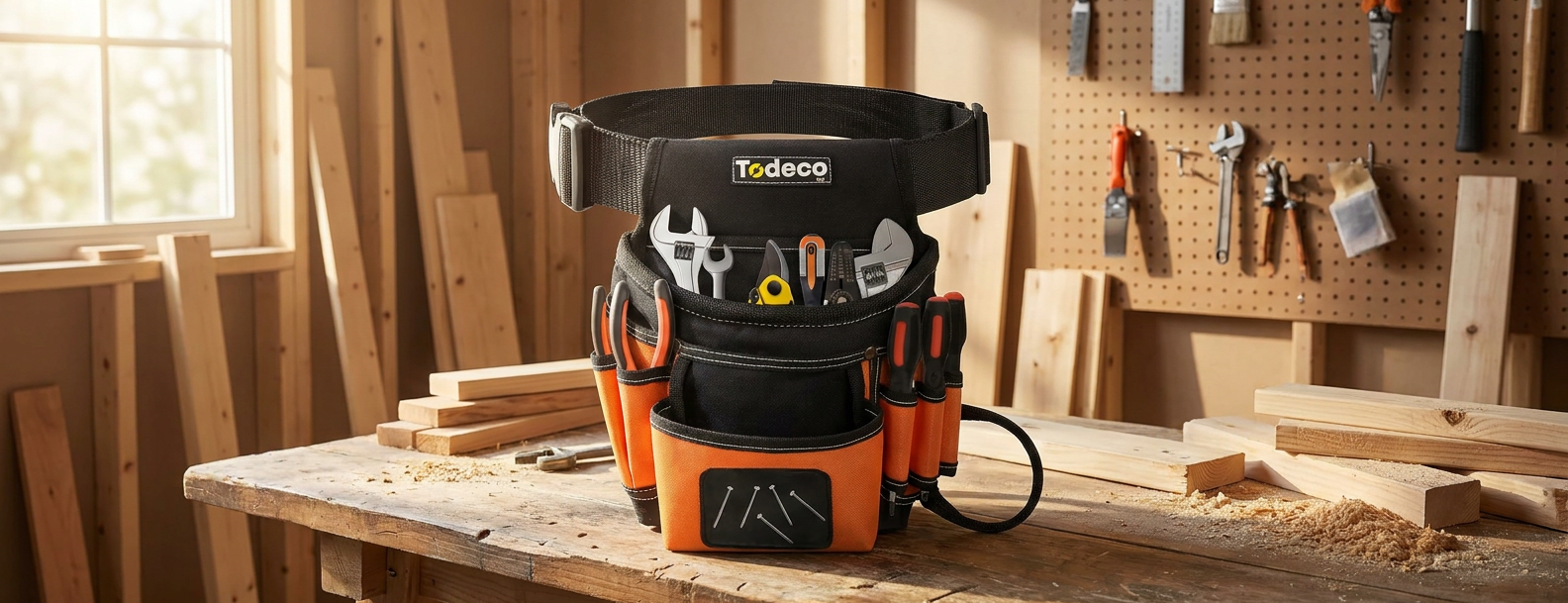 Gereedschapstas – werk zonder afdalen