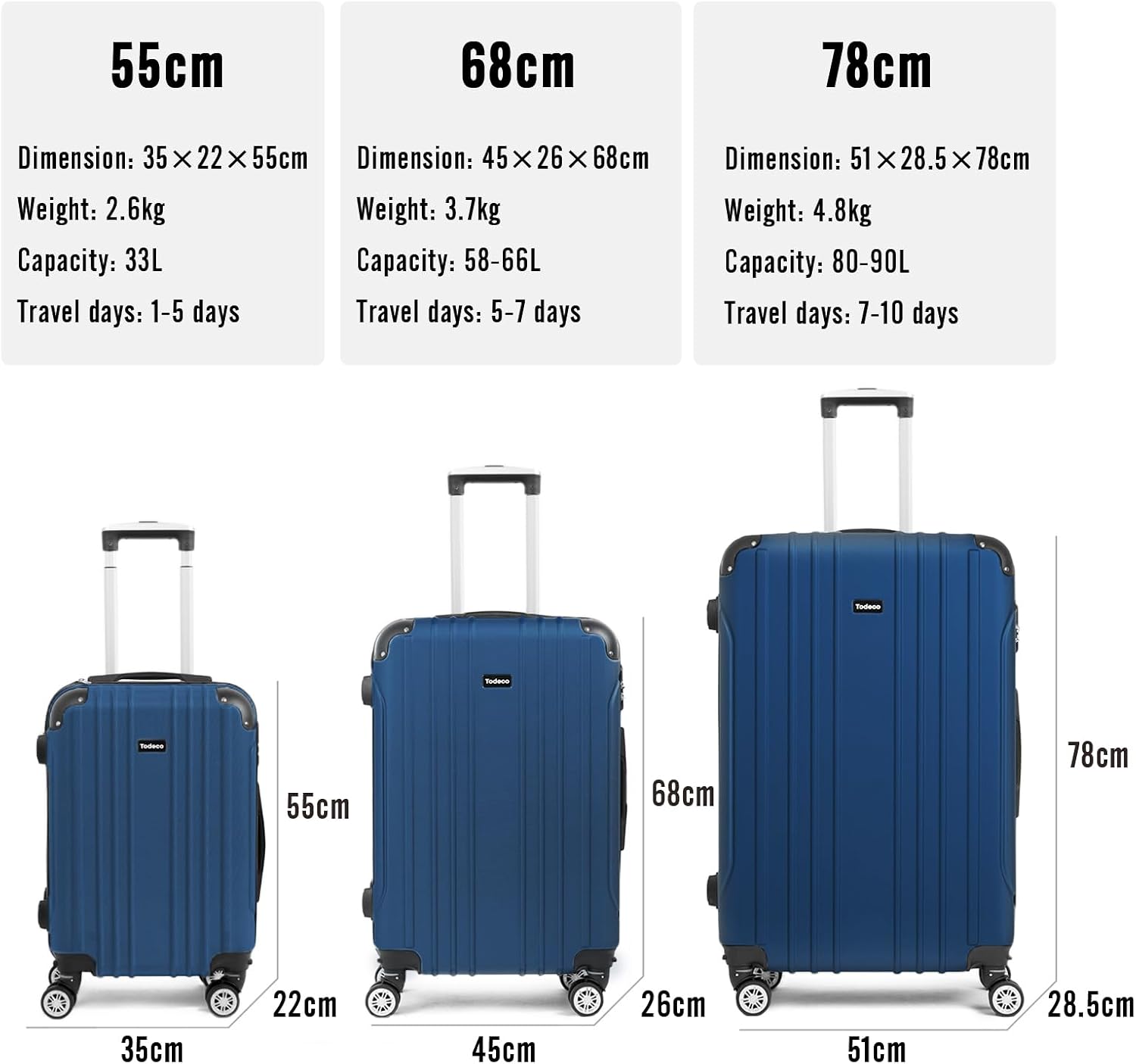 suit reiskoffer 55 × 35 × 22 cm — 4