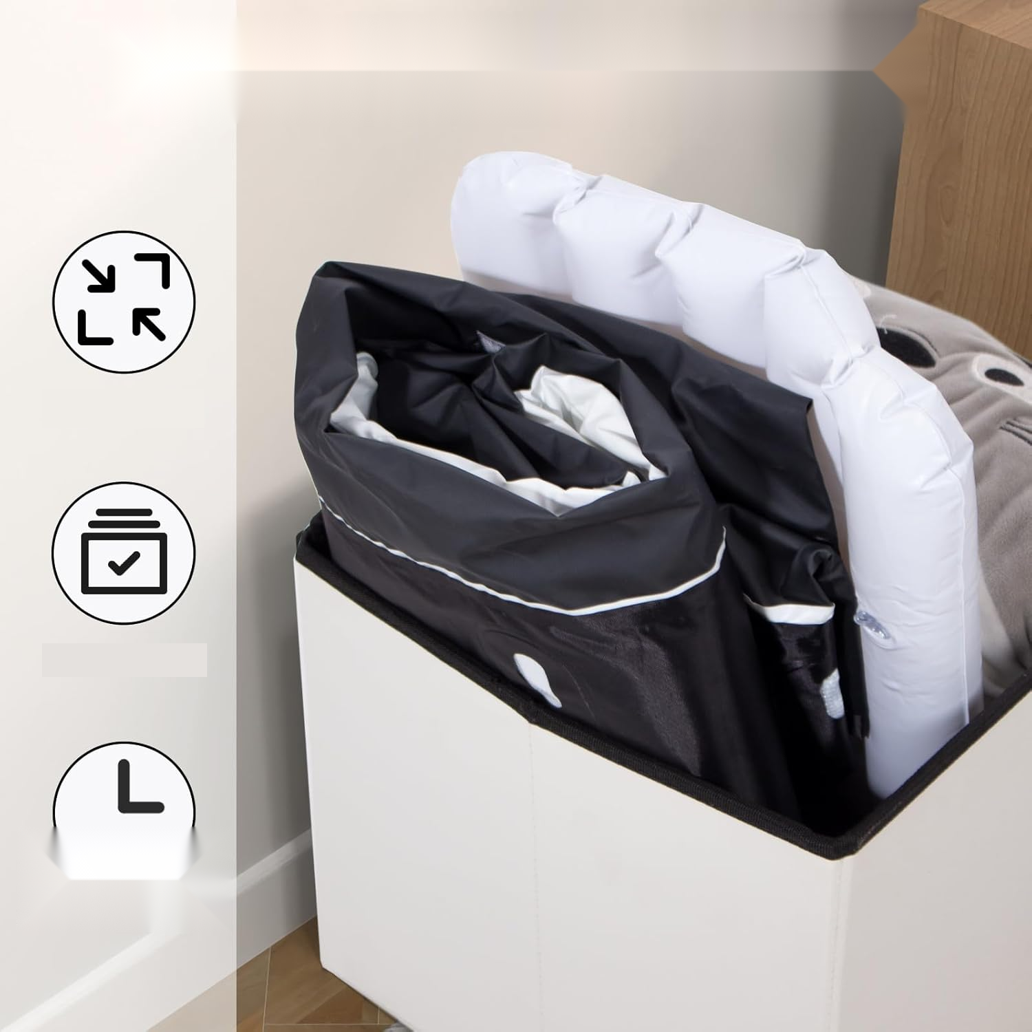 Inklapbaar bad voor volwassenen – compact 117 cm — 5