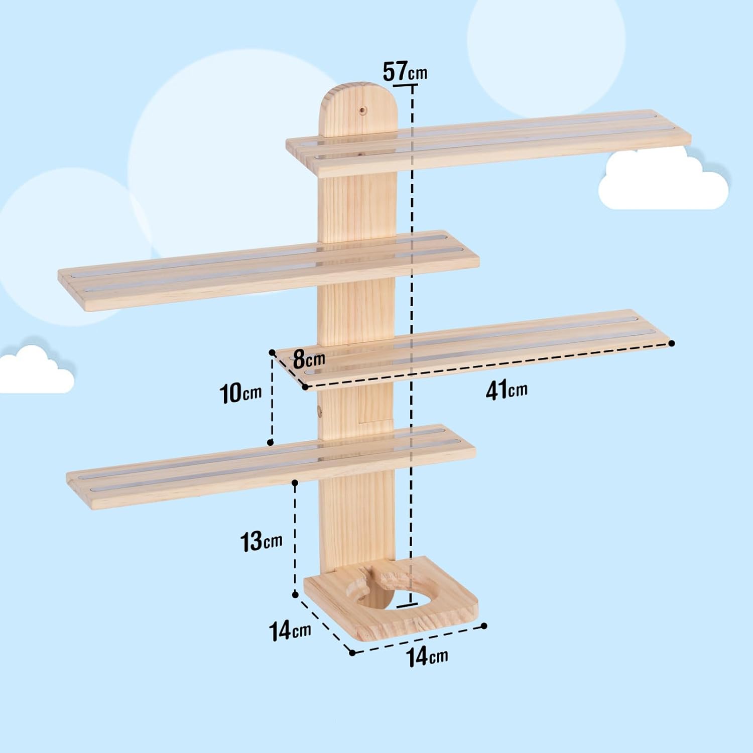 Kinderkamer wandplank Toniebox 43 cm — 7