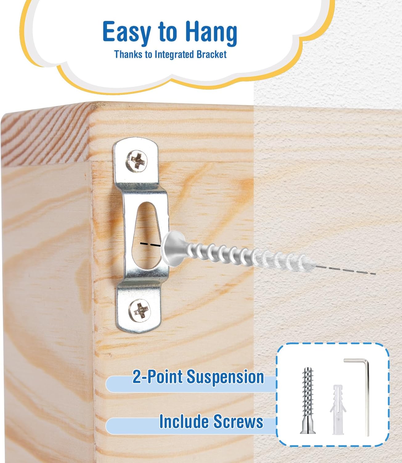 Toniebox wandplank mini 27 cm — 5