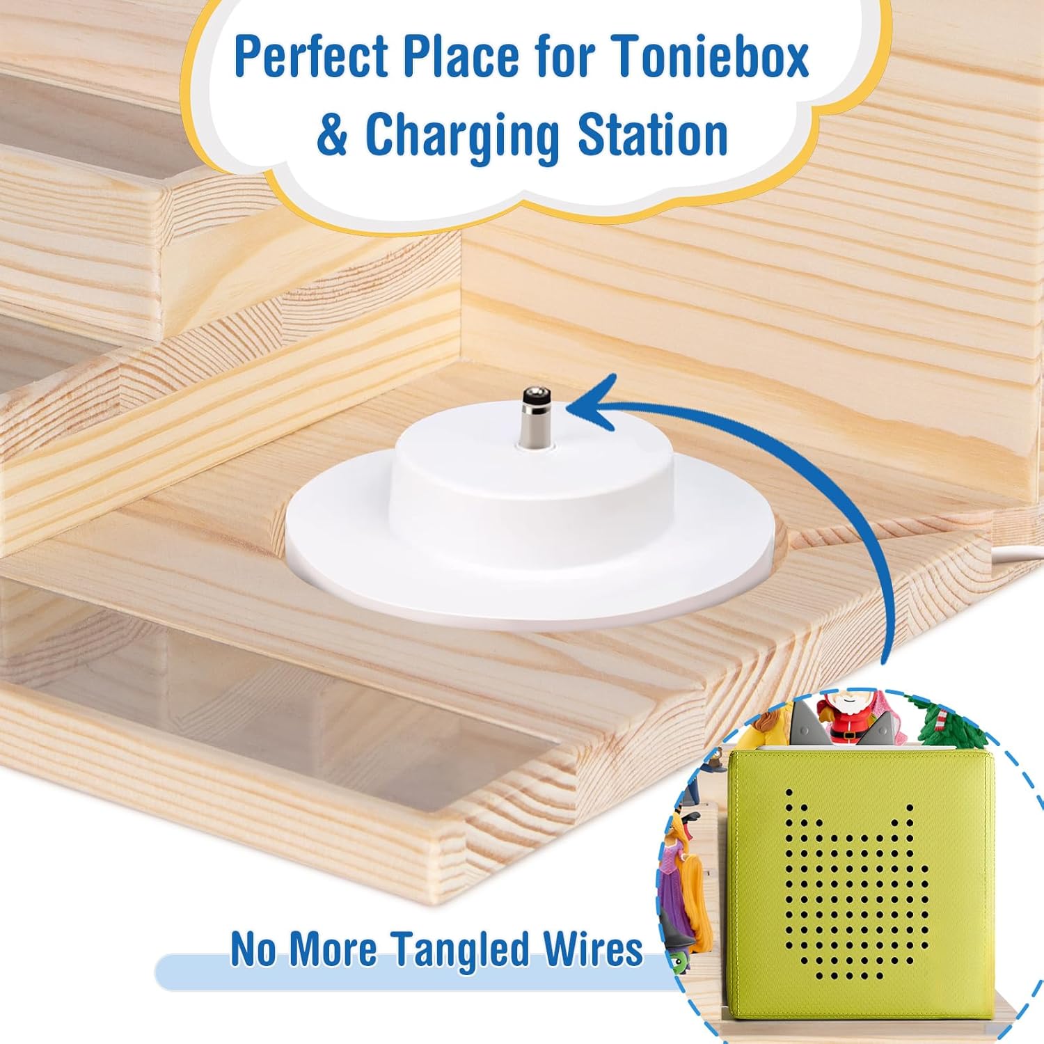 Toniebox wandplank mini 27 cm — 4