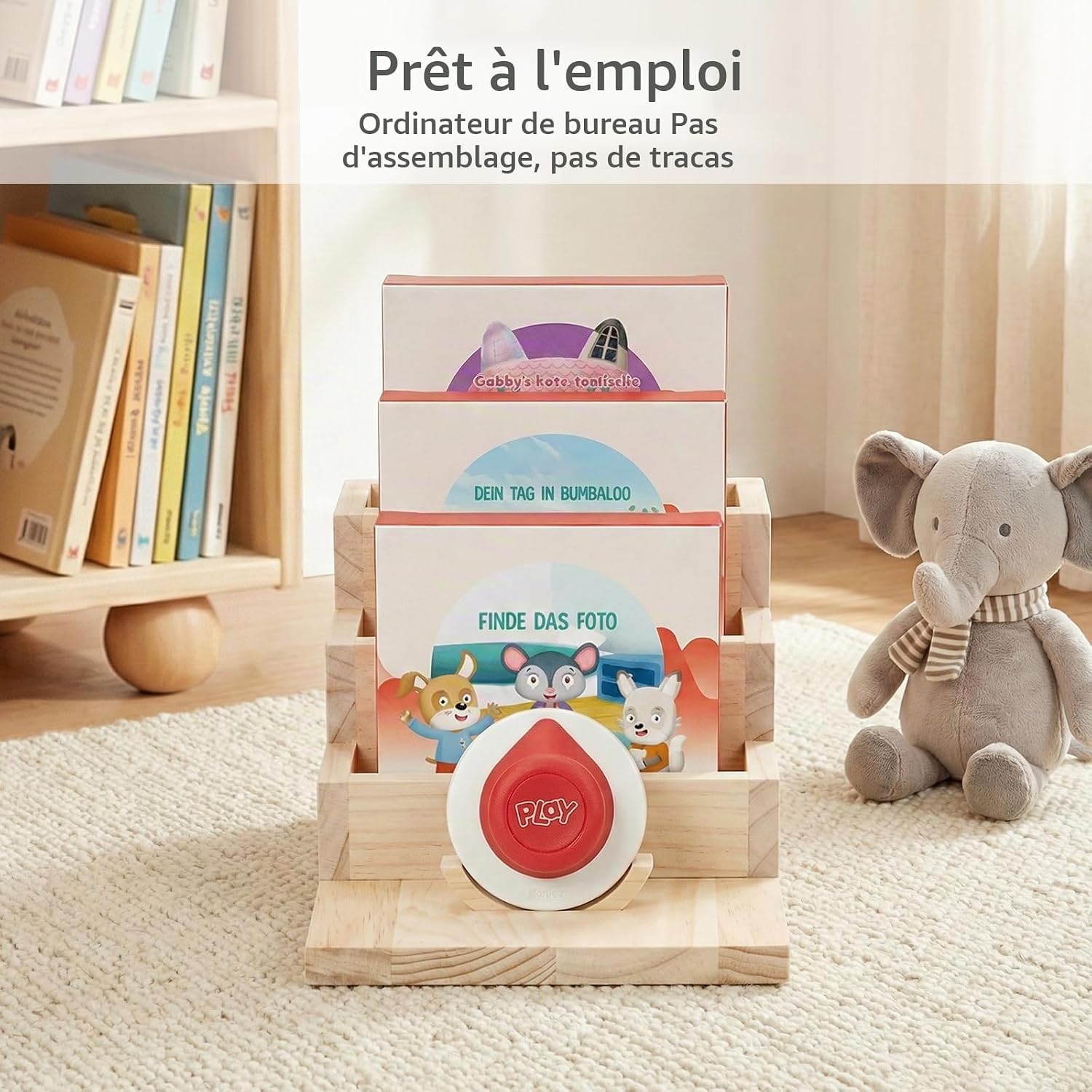 Speelgoed organizer Tonieplay met 4 niveaus — 4