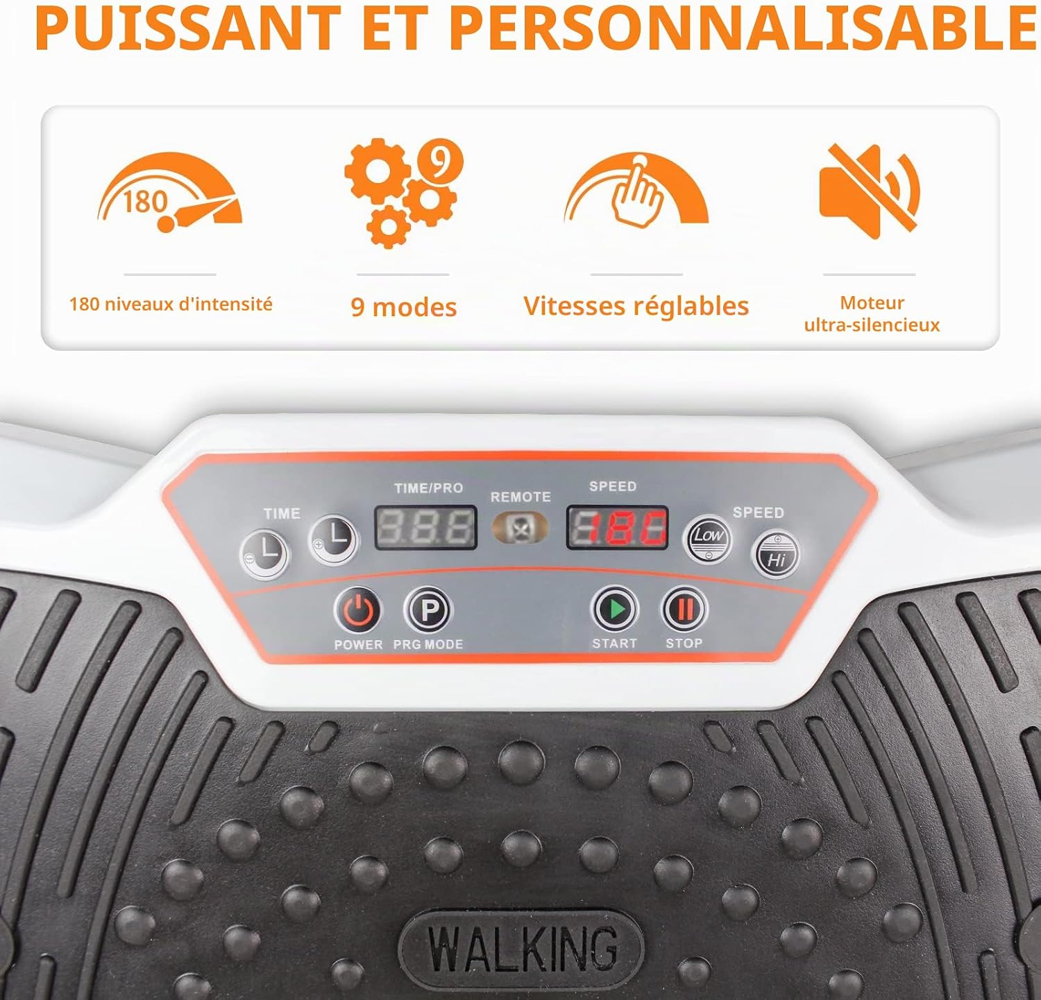 Vibratieplaat – fitnessapparaat thuis — 2