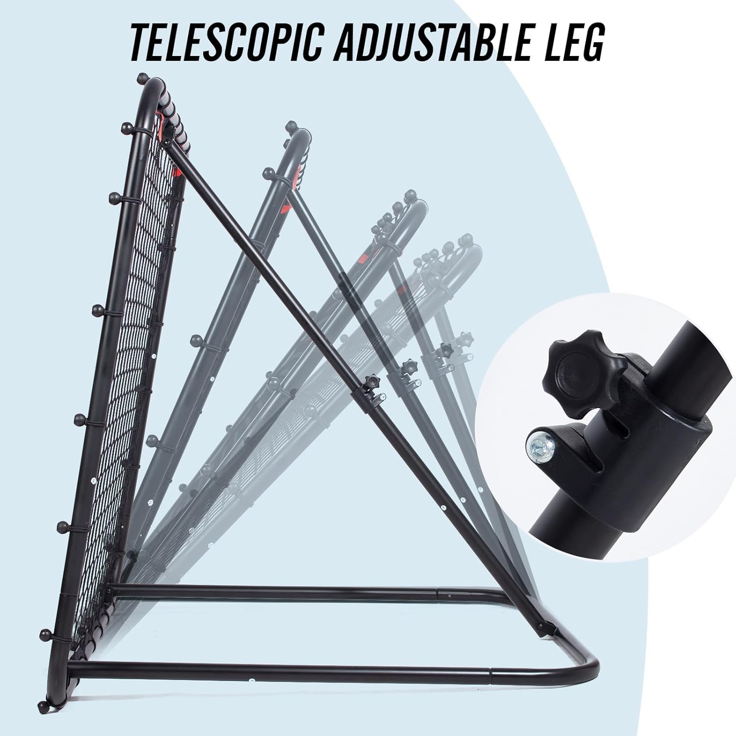 Rebounder voetbal 84 × 84 × 75 cm — 3