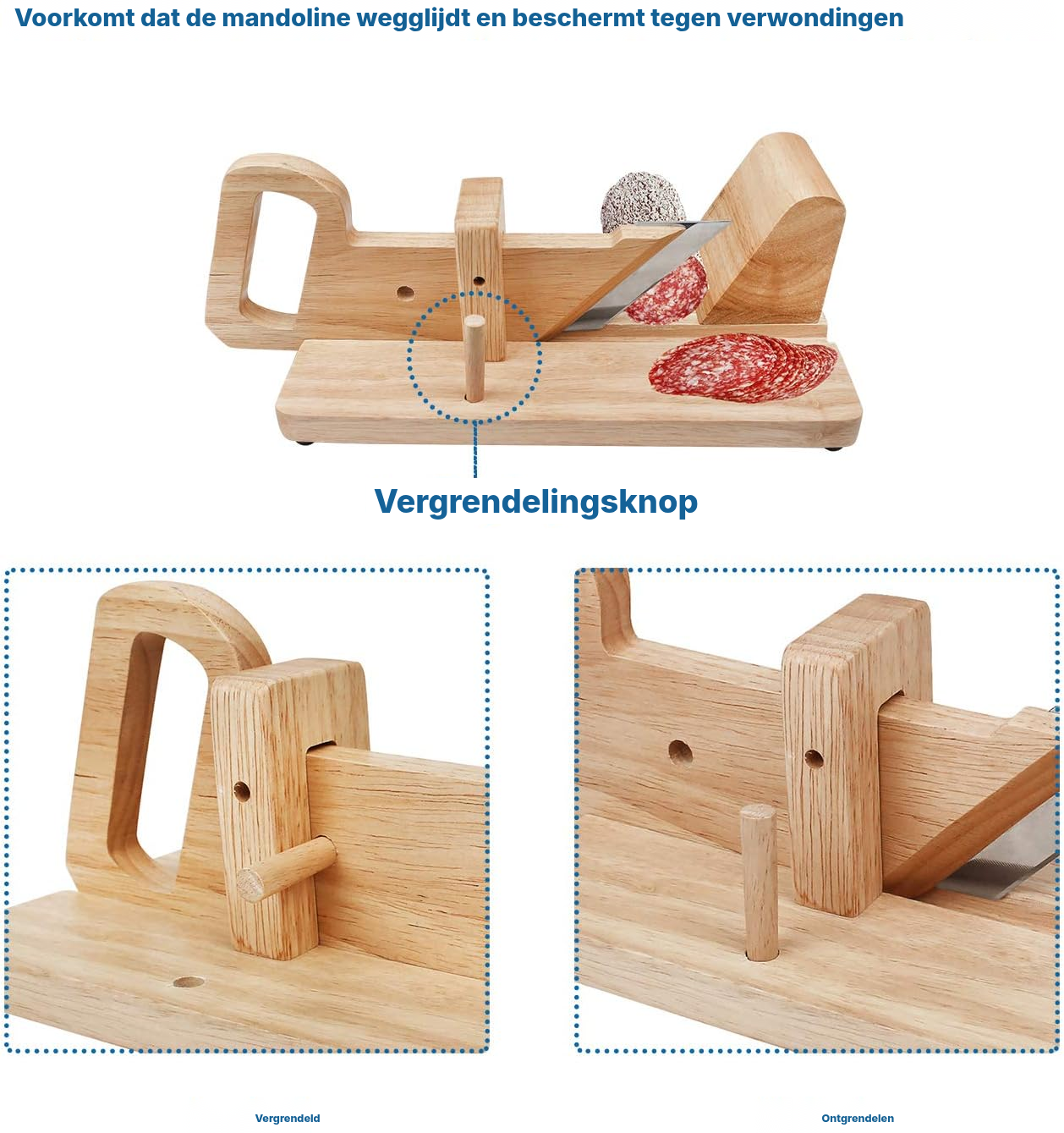 Worstsnijder – gelijkmatige plakjes — 3