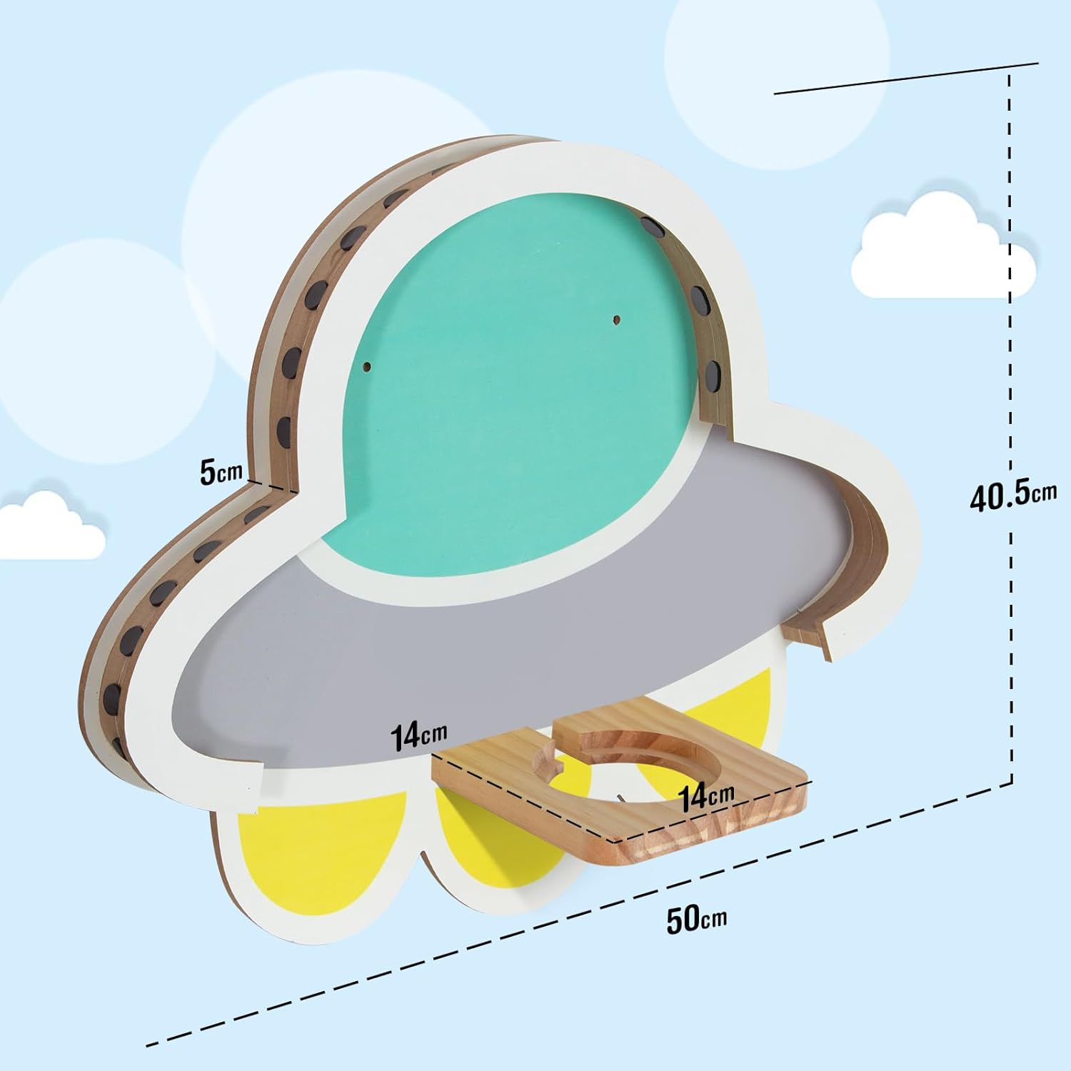 Półka na figurki Tonies 50 cm – 3 kolory — 7