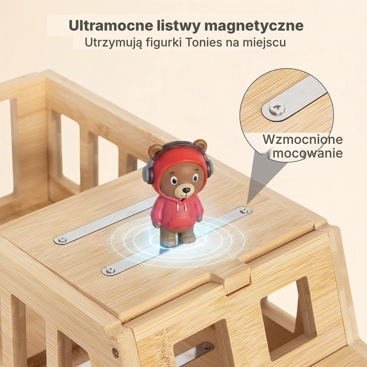 Półka na figurki Tonie – porządek w kolekcji — 4