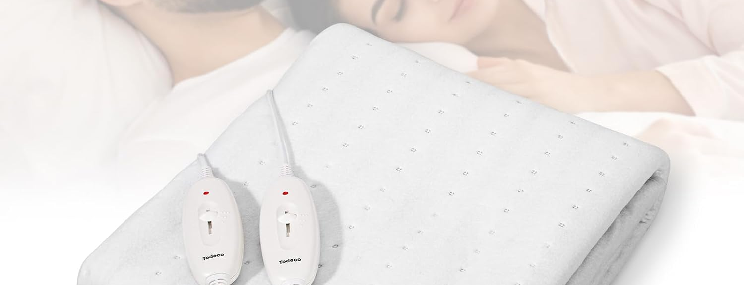 Cobertor elétrico casal branco – 3 níveis
