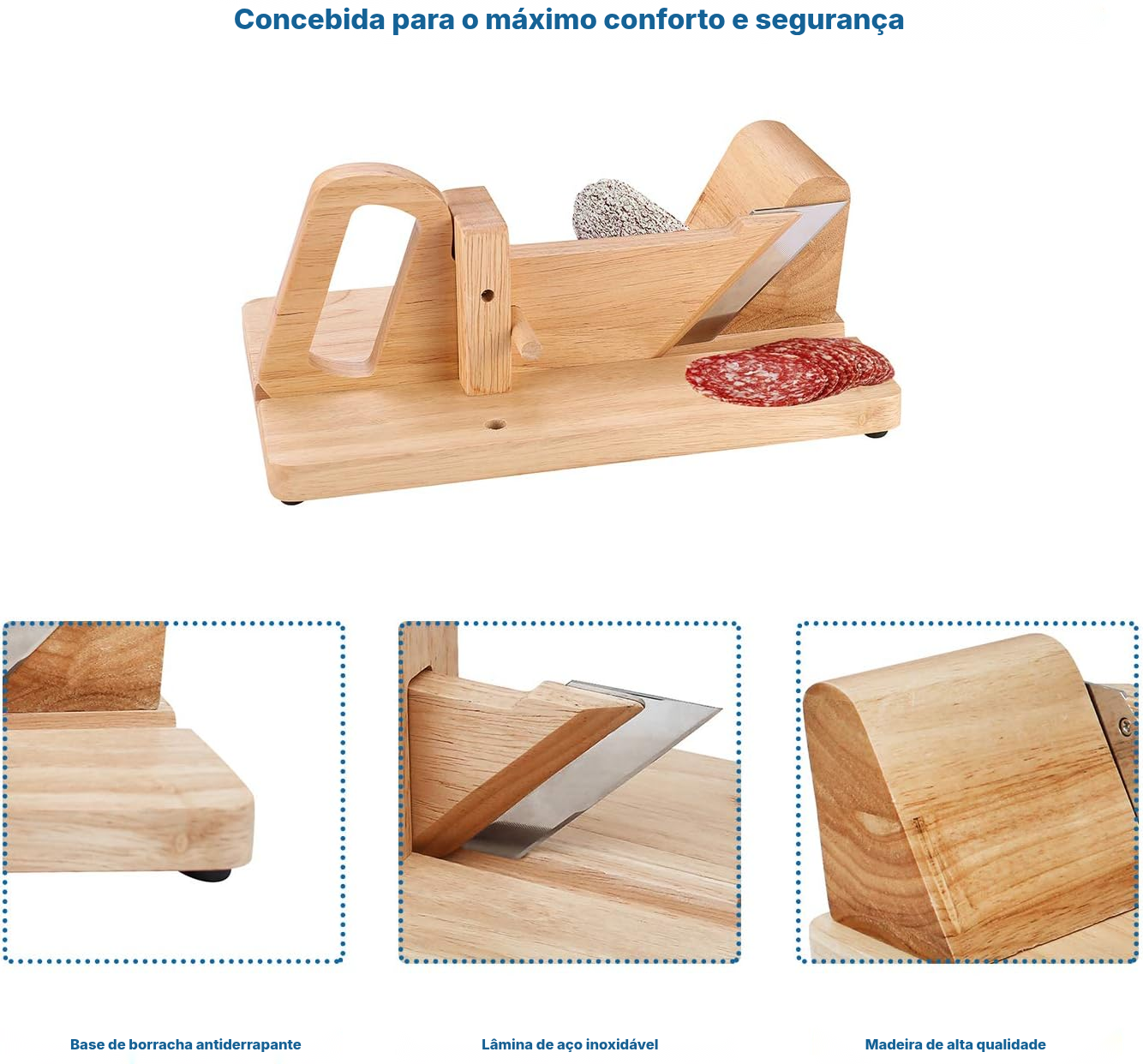 Cortador de linguiça – fatias regulares — 2