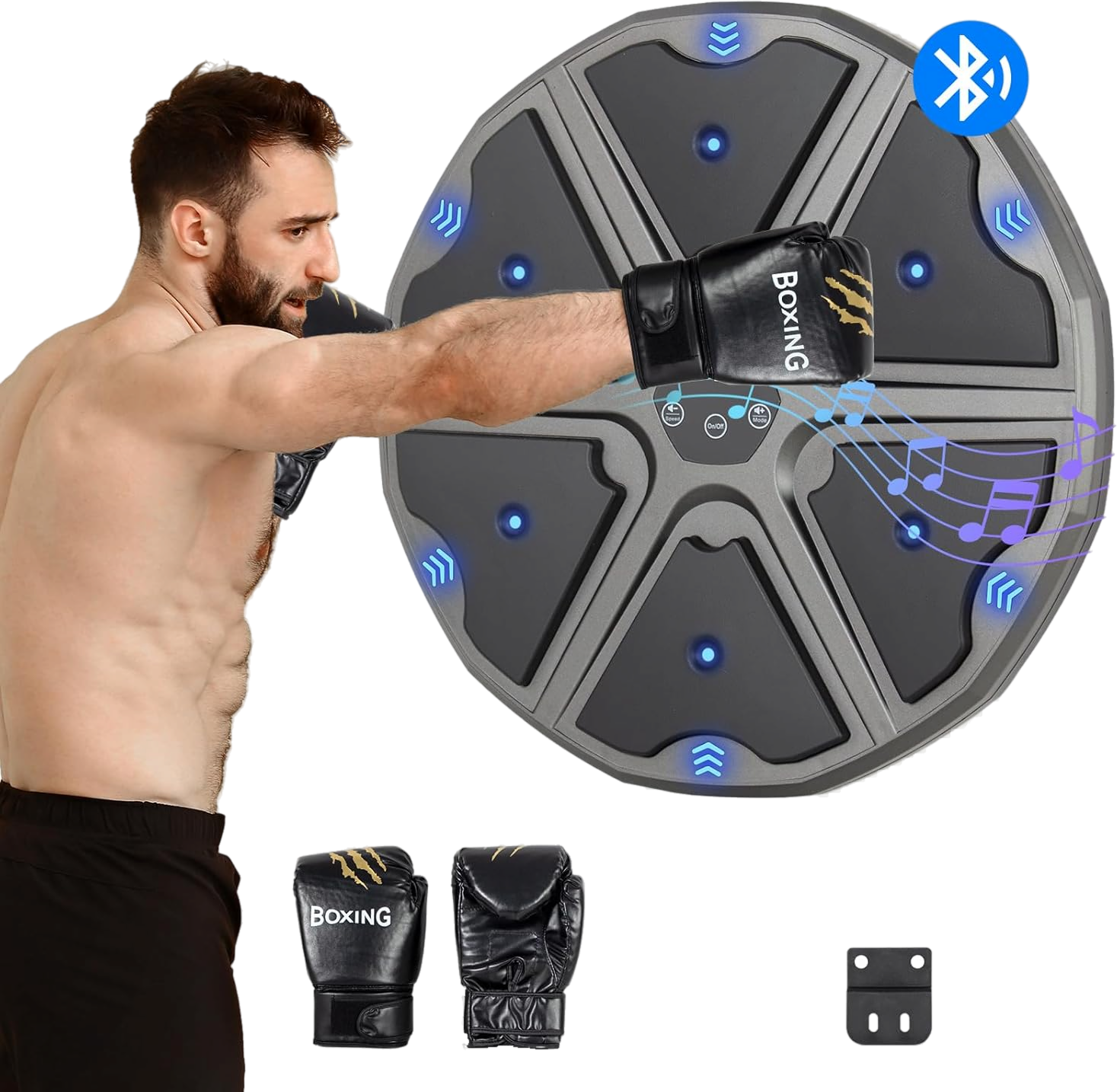 Máquina de boxe musical — treino boxe saco — 10