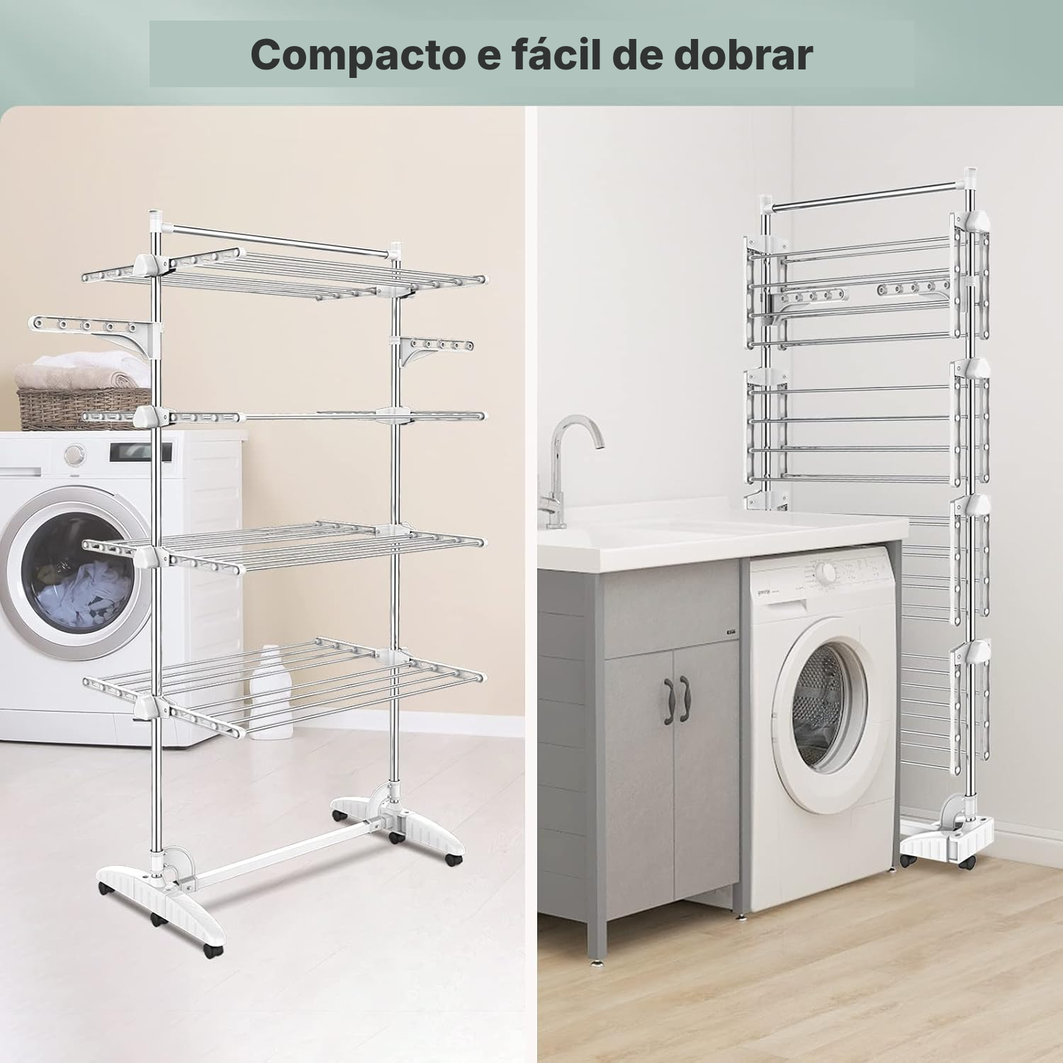 Estendal: alternativa à maquina para secar roupa — 4