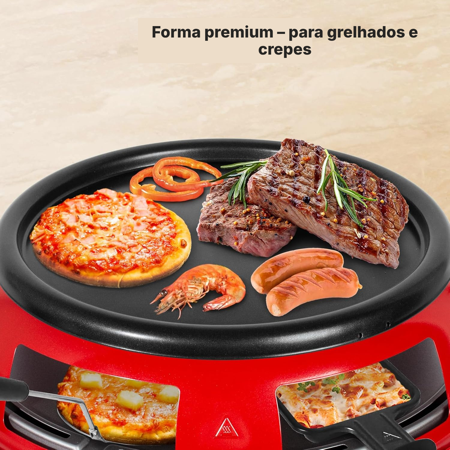 Forninho elétrico para pizza 3 em 1 — 2