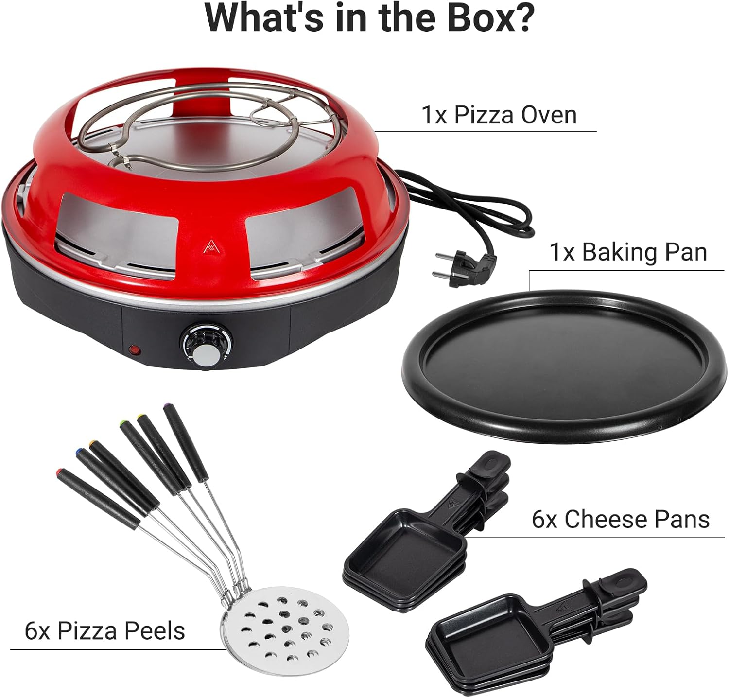 Forninho elétrico para pizza 3 em 1 — 5