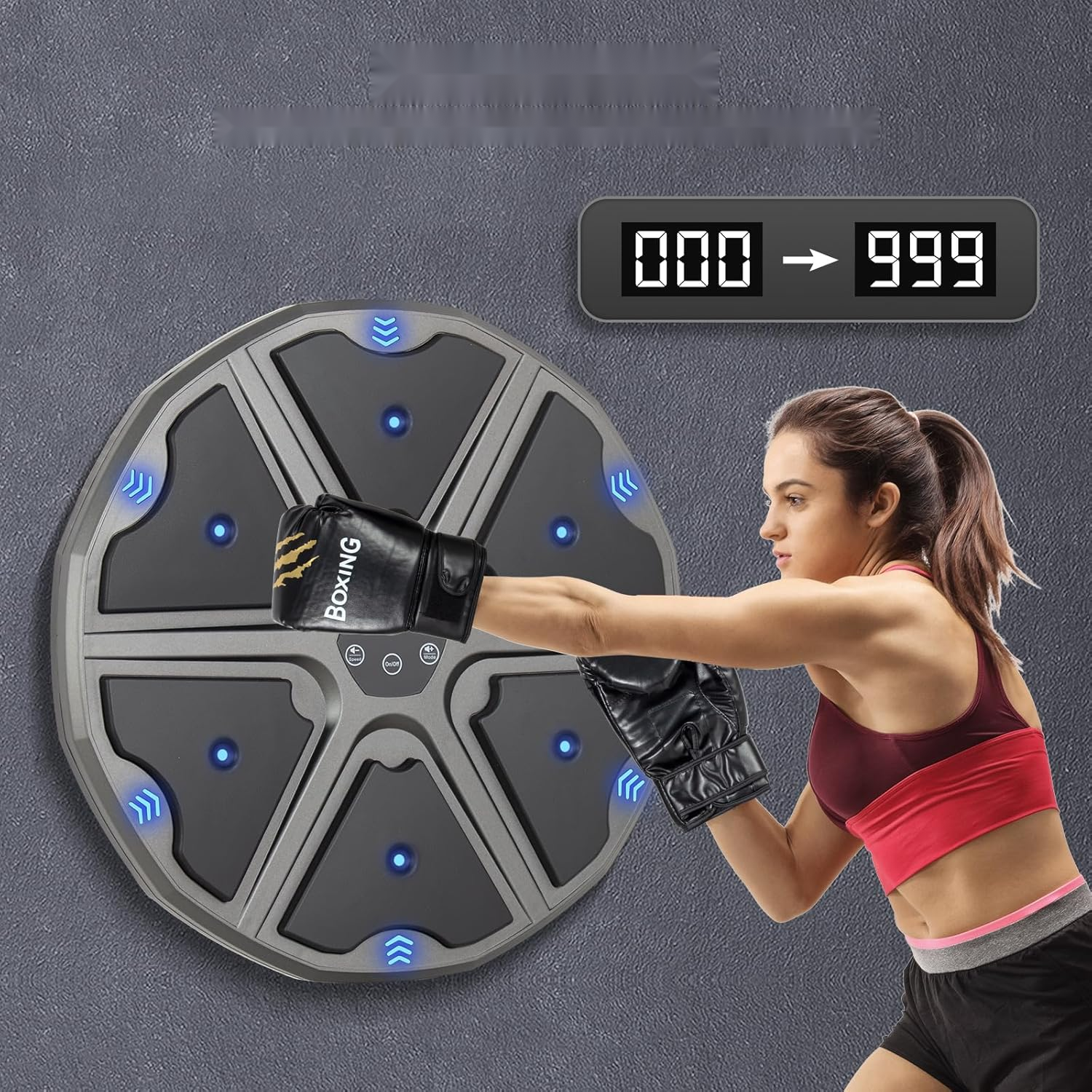 Máquina de boxe musical — treino boxe saco — 4