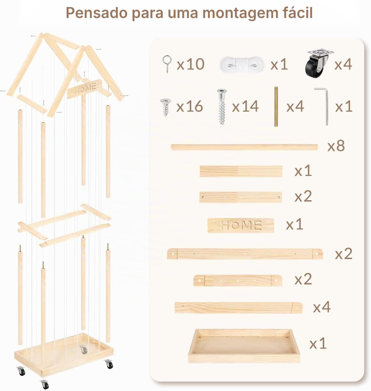 Arrumação brinquedos – 2 níveis, 164 cm — 7