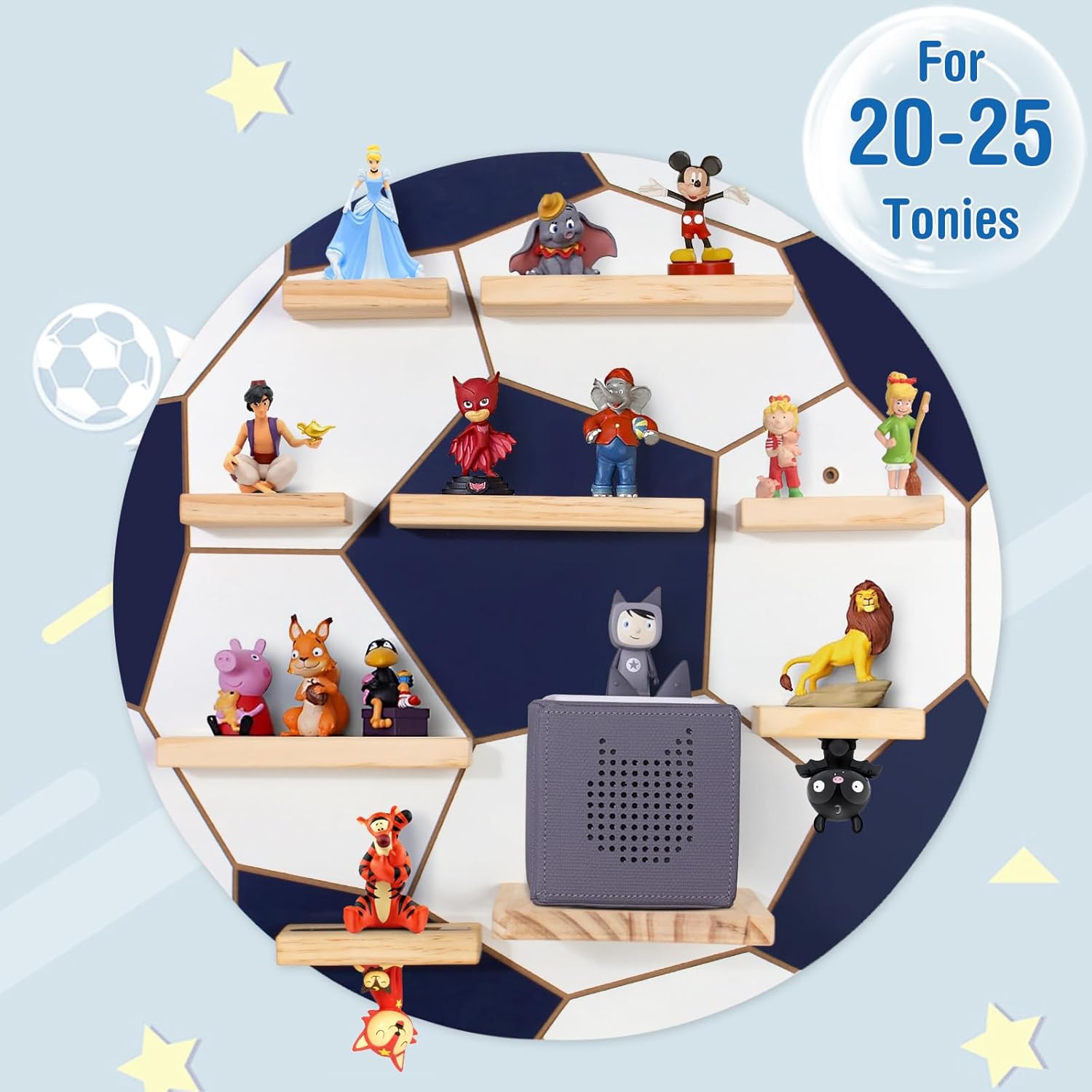 Estante para parede Toniebox azul 50 cm — 2