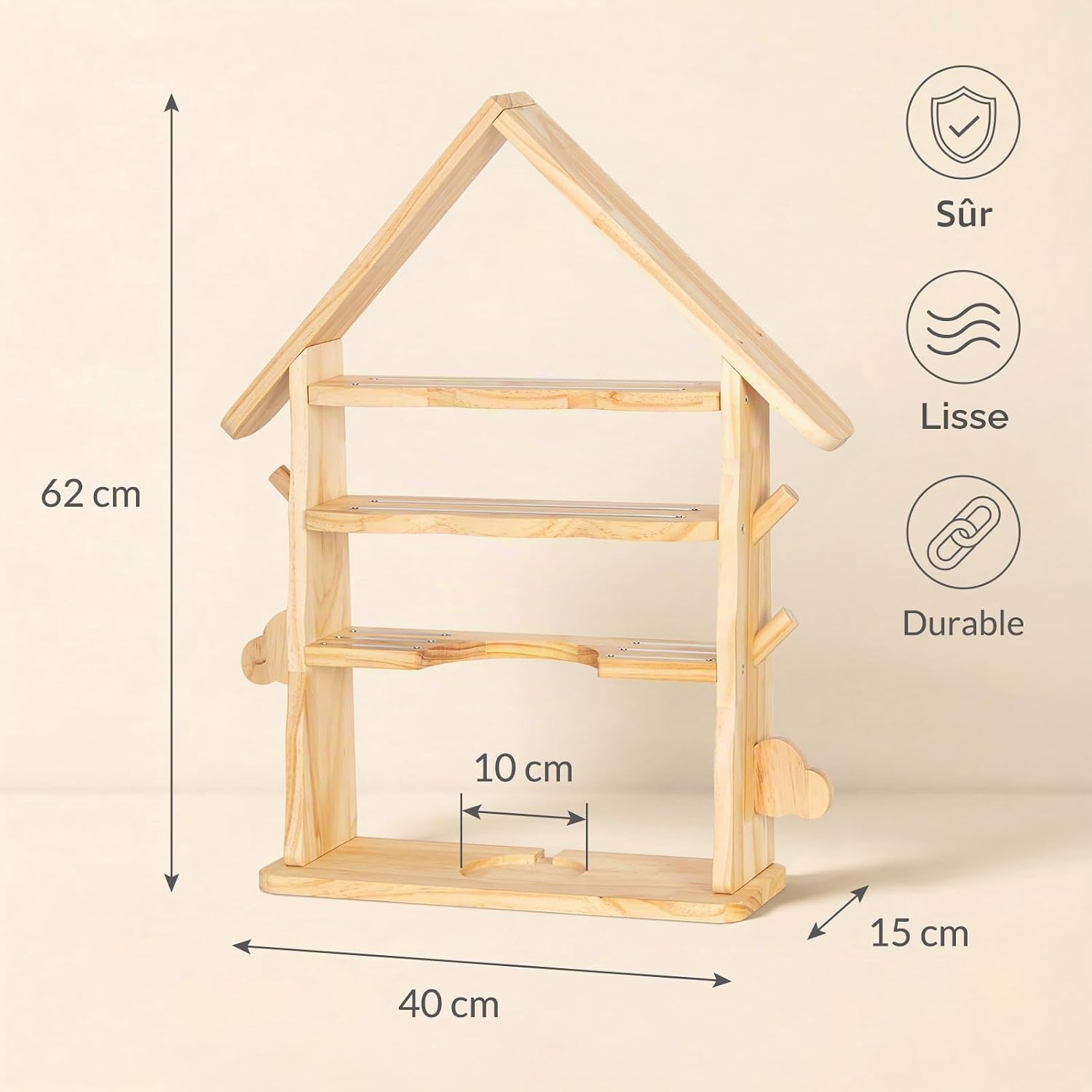Estante Toniebox autónoma — 2