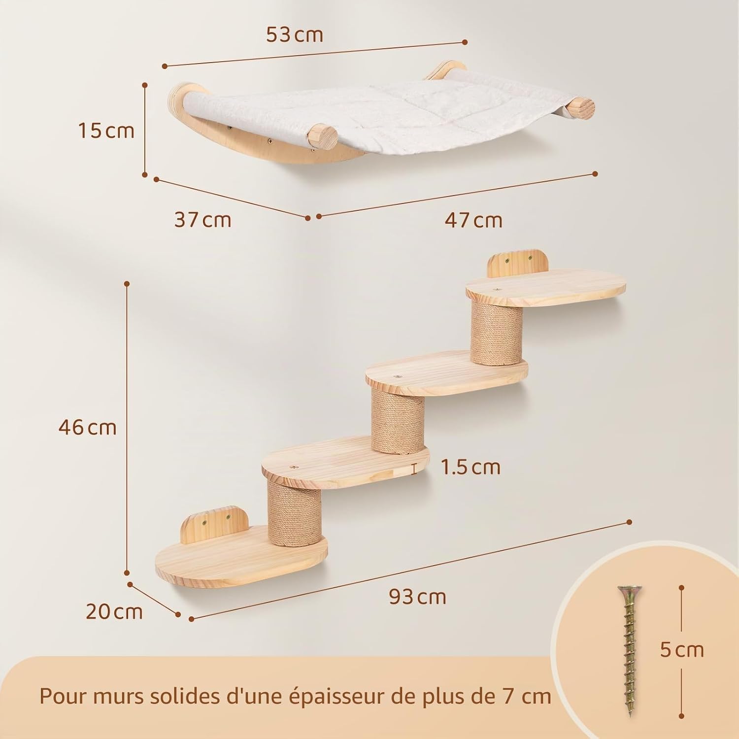 Prateleira para gato de escalada — 2