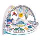 Leogreen Baby Spieldecke, Baby Krabbel Matte mit Musik und Sensorik Spielzeug, 20 Bällen, ab 0 Monaten, Maße: Ø 85 cm, Ballon