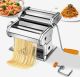 Todeco Manual Pasta Machine, Pasta Maker, Spaghettis, tagliatelles, lasagnas, Cutting thickness: 6 adjustable thickness settings from 0.5 to 3 mm