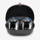 Todeco Universal Top Case, Top Box for Helmet, Black, 13.74 gal, Material: PP, Plastic