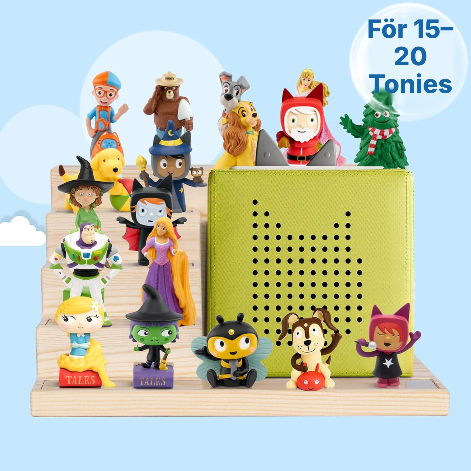 Toniebox-hylla mini 27 cm magnetisk — 2