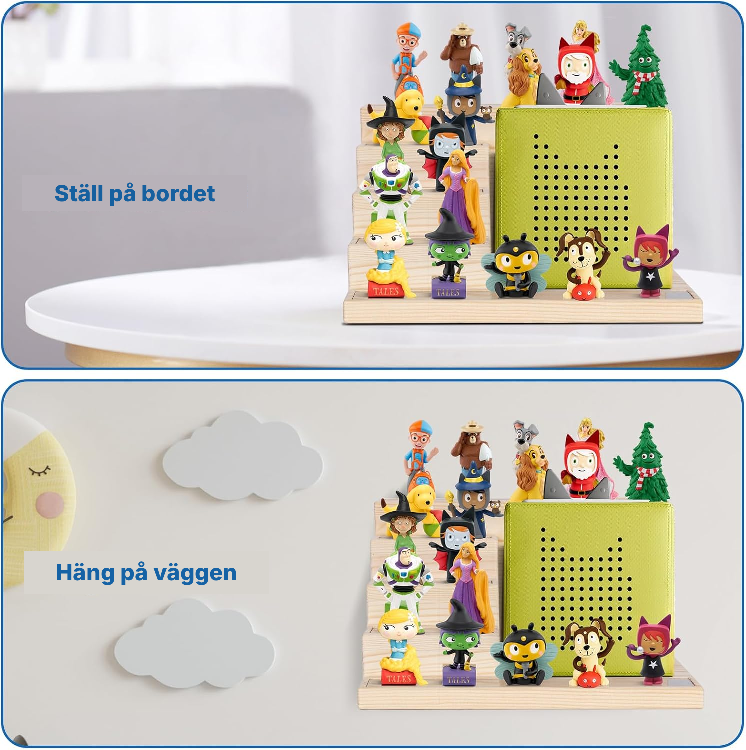 Toniebox-hylla mini 27 cm magnetisk — 6