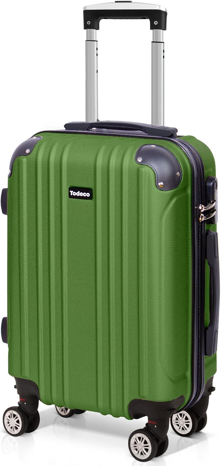 Lightweight Luggage Case 65 cm Olive Green Hard Shell