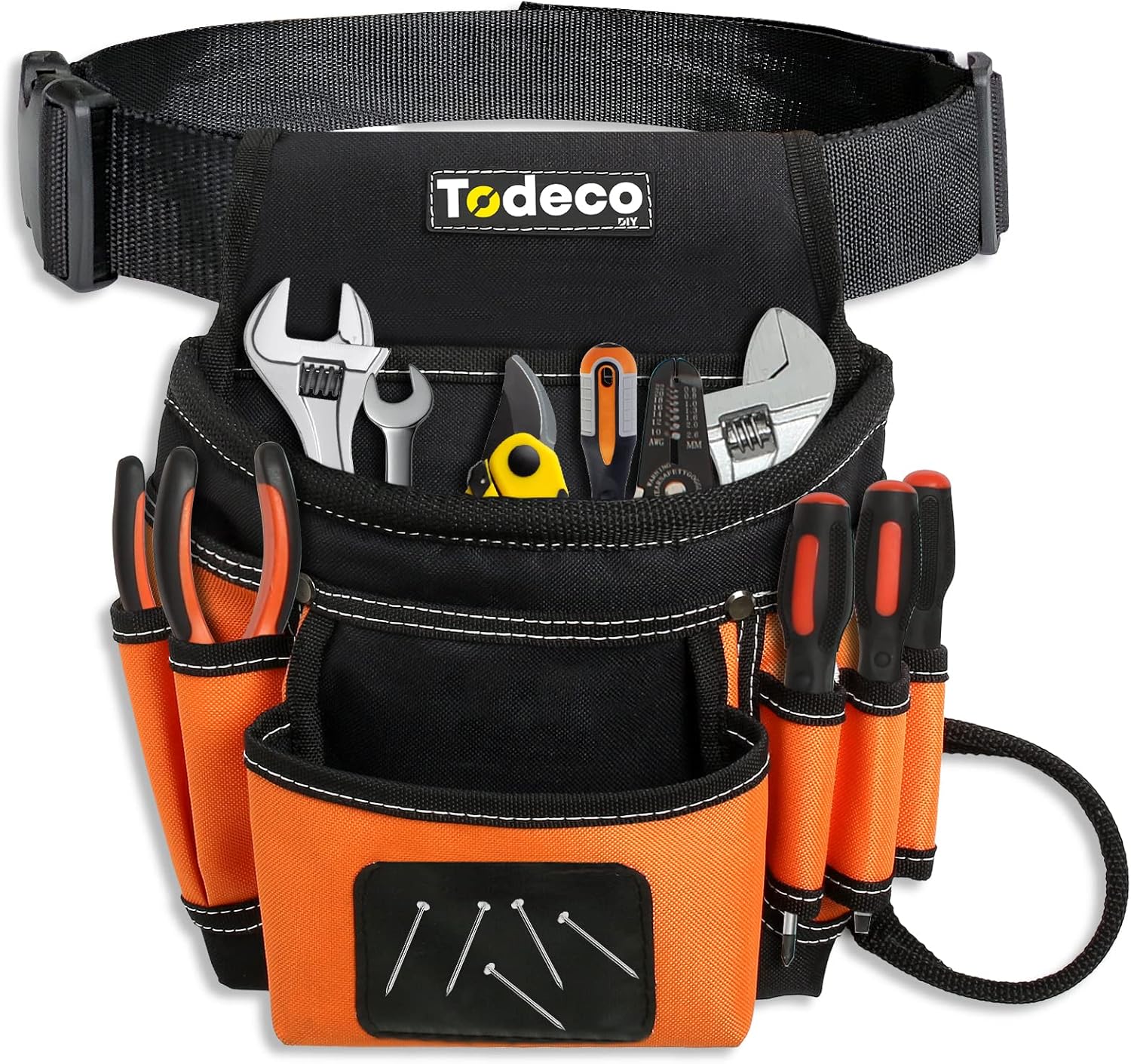 Tool Belt with Magnetic Pouch, 3 Pockets, 5 kg