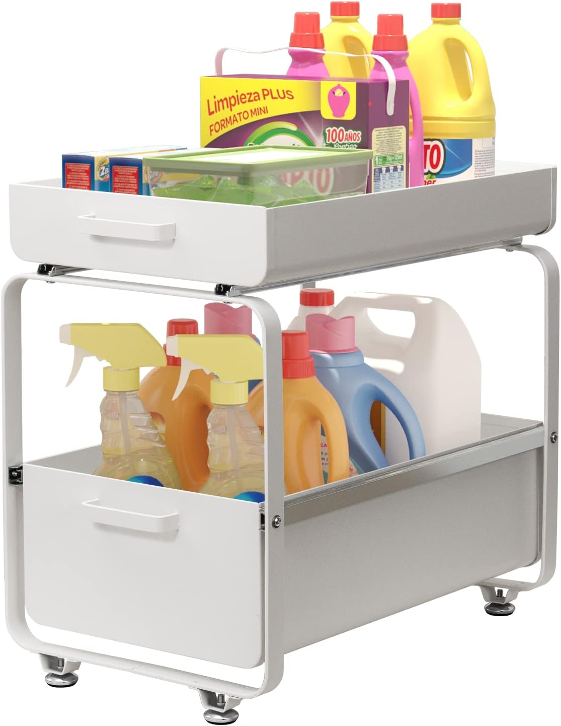 Below Sink Storage Organiser, 2 Tiers, 20 kg