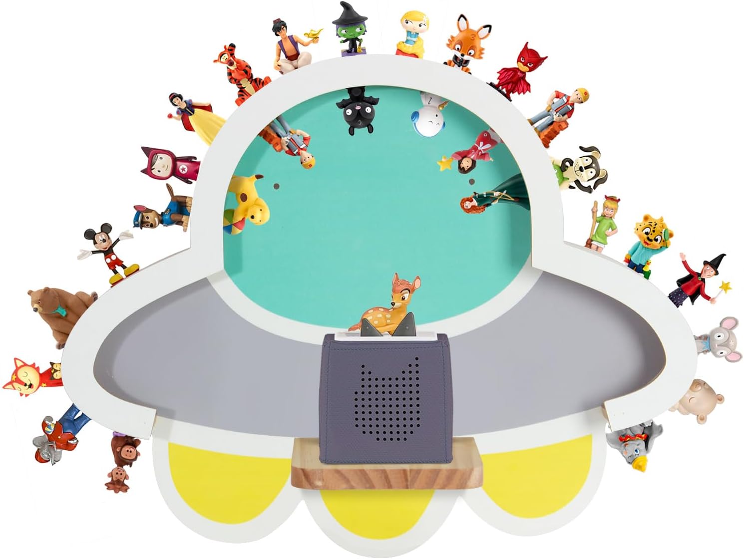 Magnetic Shelf for Toniebox/Tonies – UFO, 50 cm