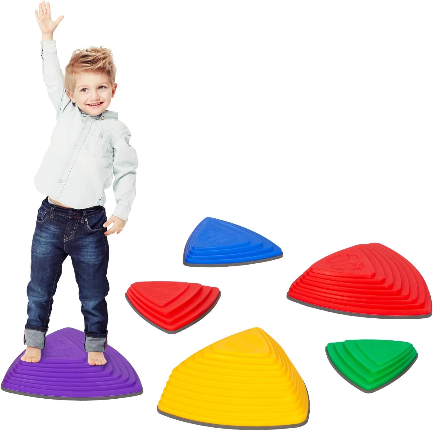 Stepping Stones Toy for Kids – 6-Piece Set