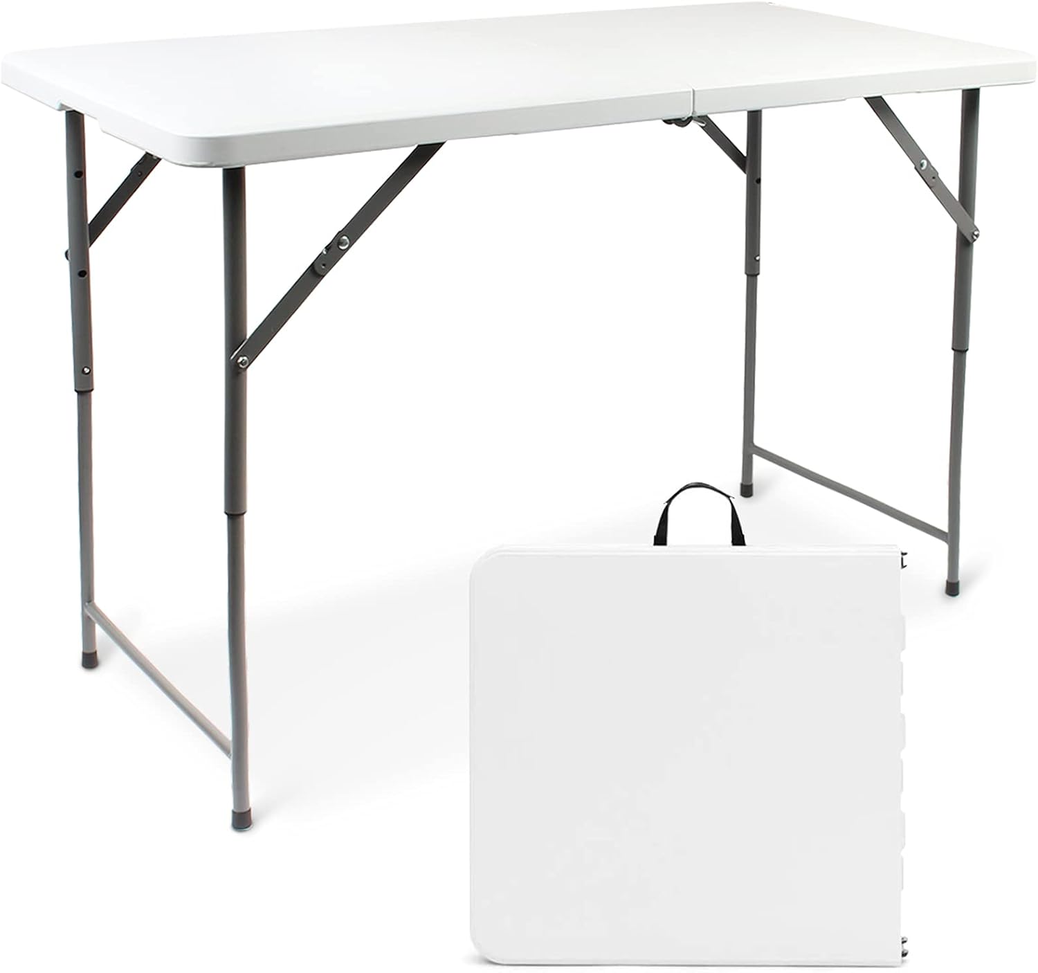 Folding Table 120 × 74 × 60 cm Adjustable