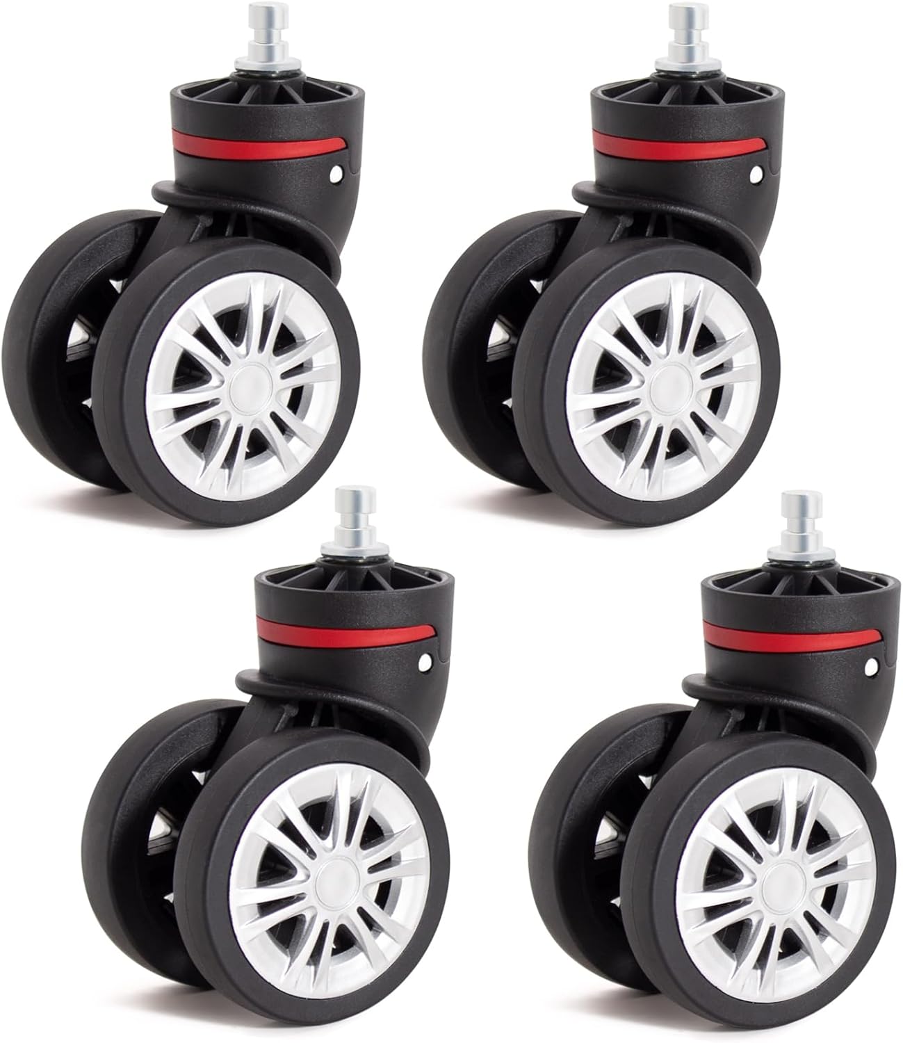 Replacement Suitcase Wheels, Set of 4 | 360°